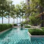 Little Lagoon and Pocket Garden water play at D'Evia Residences