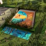 Meadow Garden open lawn at D'Evia Residences